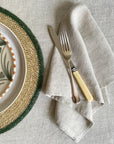 Natural Linen Napkin - 50 x 50cm, pack of 2