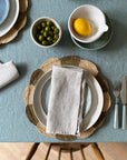 Natural Linen Napkin - 50 x 50cm, pack of 2