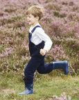 Navy Corduroy Dungarees