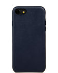 iPhone 7/8 Case, Navy Leather