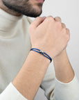 Silver Soho Diamond Cord Bracelet