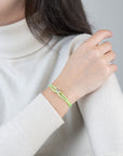 Mini Silver Soho Cord Bracelet
