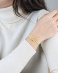 Mini Golden Soho Diamond Cord Bracelet