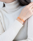 Silver Soho Diamond Cord Bracelet