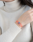 Blue Soho Cord Bracelet