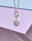 Sterling Silver Acorn Charm