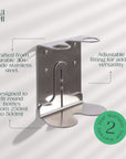 Nickel Double Bottle Holder
