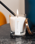 Powdered Candle in Glass 160g with Nordic Forest Scent
