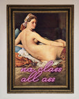 Luxury No Class All Ass Framed Print, Premium Stylish Wall Art Decor by Zestio at brixbailey.com