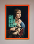 No Riff Raff Framed Print - Premium Stylish Wall Art for Modern and Classic Decor, Luxury Statement Piece, Best-Selling Home Decor by Zestio at brixbailey.com