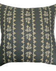 Nora Square Cushion - Slate Green