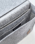 Grey Briefcase for Everyday Professional Style