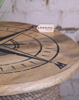 Noreya Rope Reel Nautical Table Compass Top