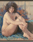 Nude II Framed Canvas Print