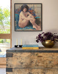 Nude II Framed Canvas Print