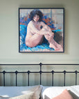 Nude II Framed Canvas Print