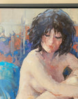 Nude II Framed Canvas Print