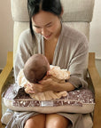 Mini Moon Feeding Pillow - Rosehip