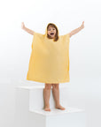 Waffle Fabric Kids' Poncho