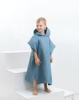 Waffle Fabric Kids Poncho