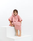 Waffle Fabric Kids Poncho