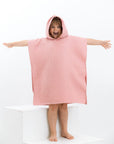 Waffle Fabric Kids' Poncho