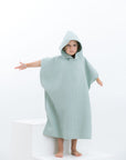Waffle Fabric Kids Poncho