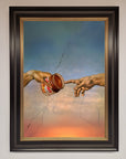 Nutella Of Creation framed poster, luxury wall art, premium vibrant print, stylish home decor, trending best-selling masterpiece by Zestio at brixbailey.com