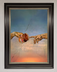 Nutella Of Creation framed poster, luxury wall art, premium home decor, stylish vibrant print, trending best-selling masterpiece by Zestio at brixbailey.com