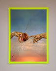 Nutella Of Creation framed poster, luxury wall art, premium stylish decor, best-selling vibrant print, handcrafted masterpiece by Zestio at brixbailey.com