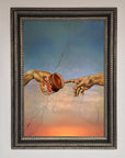 Nutella Of Creation Framed Poster, luxury wall art, stylish home decor, trending masterpiece, best-selling vibrant print by Zestio at brixbailey.com