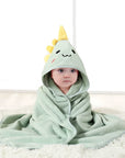 Square Baby Bath Towel - Soft Polyester & Cotton for Newborns 0-12 Months - Model FW01 by Baby Lamby at brixbailey.com