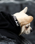 Hoodie with Overglam Print on Hood