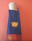 OMSutra Kids OM Yoga Mat Bag with Saree Lace-1