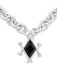 The Obsidian Marrow Necklace