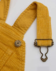 Ochre Chunky Cord Dungarees