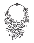 Octa Handcraft Black Statement Necklace