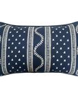 Odette Rectangular Cushion - Indigo