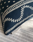 Odette Rectangular Cushion - Indigo