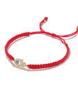 Red String Evil Eye Hamsa Bracelet