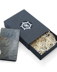 Discover the Unique Öine Arktika Slate Stone Cardholder - Sophistication & Eco-Conscious Design by Seif Design at www.brixbailey.com
