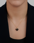 Golden Clover Necklace