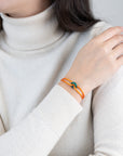 Green Soho Cord Bracelet