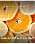 Natural Soap On A Rope - 'Zesty' Orange & Grapefruit 125g