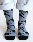 Save the Orcas Bamboo Socks