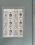Oren Framed Embroidery Print