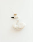 Swan Princess Felt Ornament-2