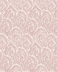 Oysters - in Venus Pink - Wallpaper