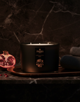 POMEGRANATE NOIR 3 WICK SCENTED CANDLE 350G