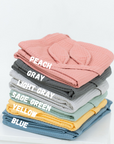Waffle Fabric Towel with Bunny Ears